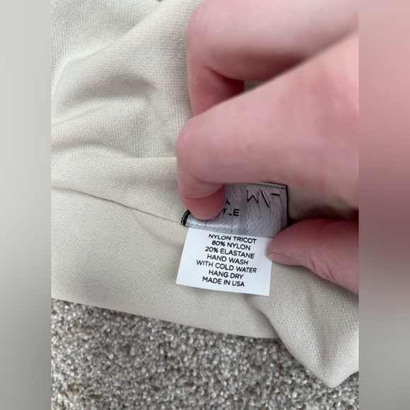 Blue one piece swimsuit with saying, “you do you boo boo,” in white letters. - Picture 5 of 5